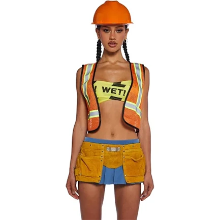 Sexy treballadora de la construcció Halloween