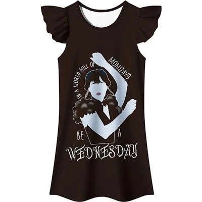 Vestit Addams Raven de dimecres