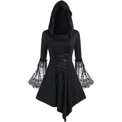 Disfresses de Halloween de bruixa de talla gran per a dona